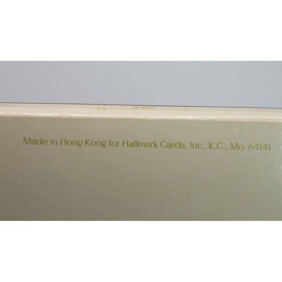 1982 Hallmark Frosty Friends Ornament #3 Husky Dog Ice Cliff Box QX452-3 - Picture 6 of 6